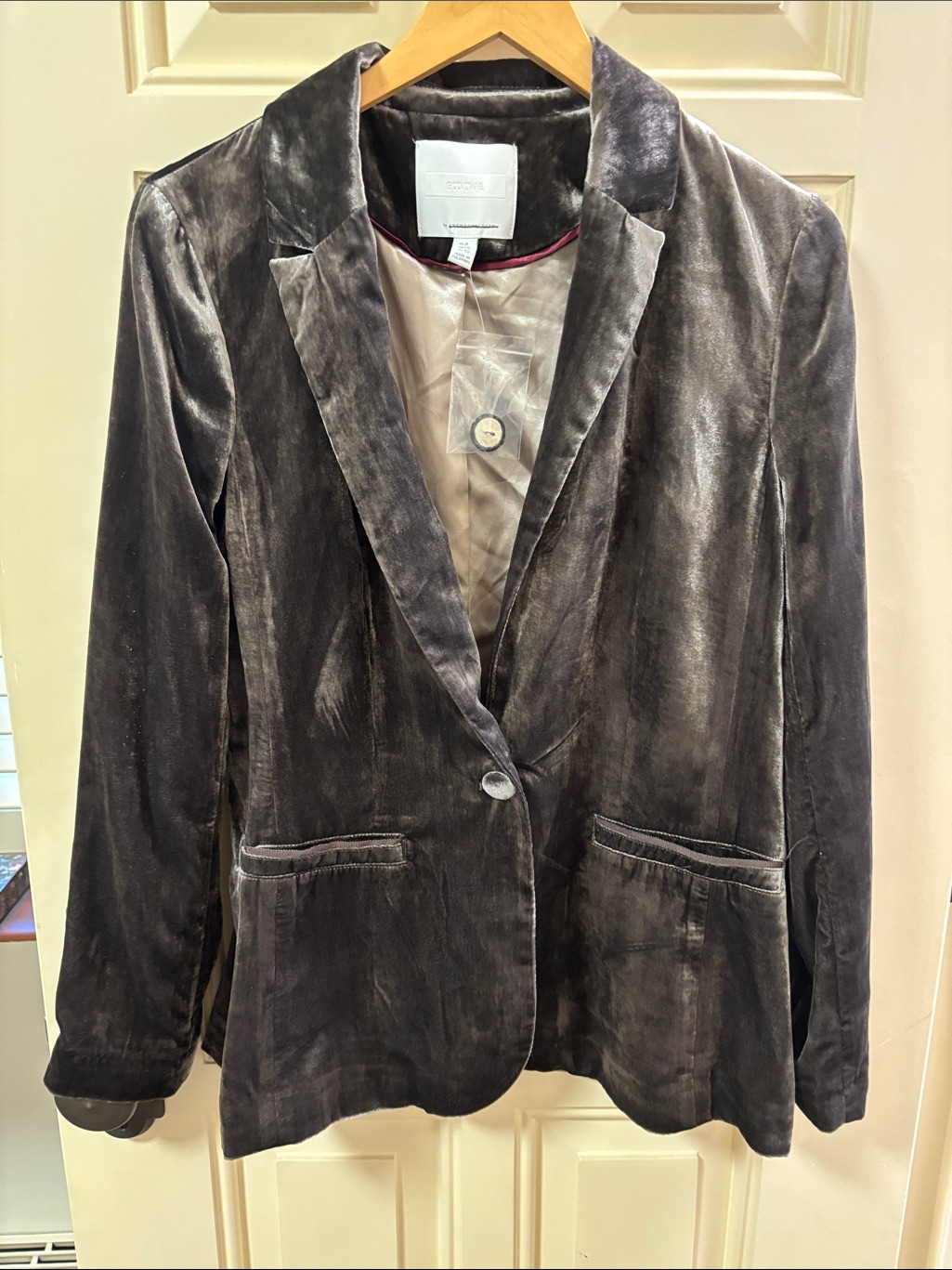 Nwot Anthropology, Velvet Jacket